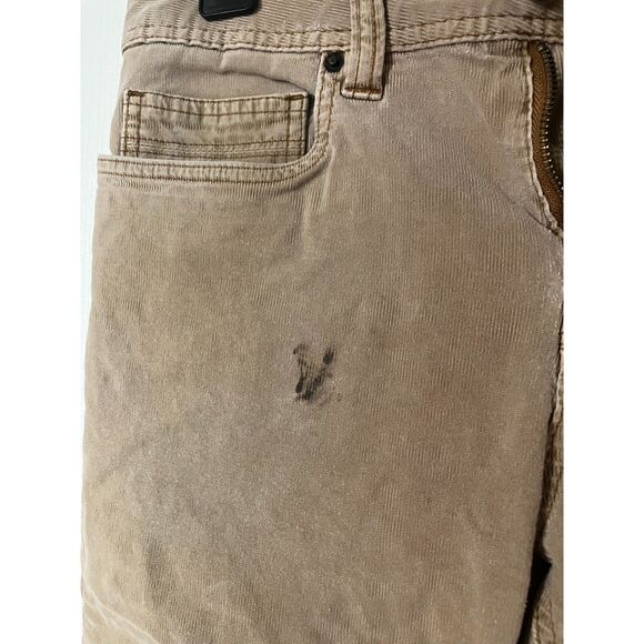 Prana Men's Corduroy Khaki Pants Slim Fit 30x30 - Picture 7 of 7